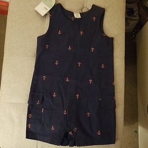 Carter's Anchor Print Romper